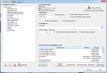 Export nach Excel