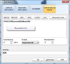 Konfiguration eines dynamischen Links